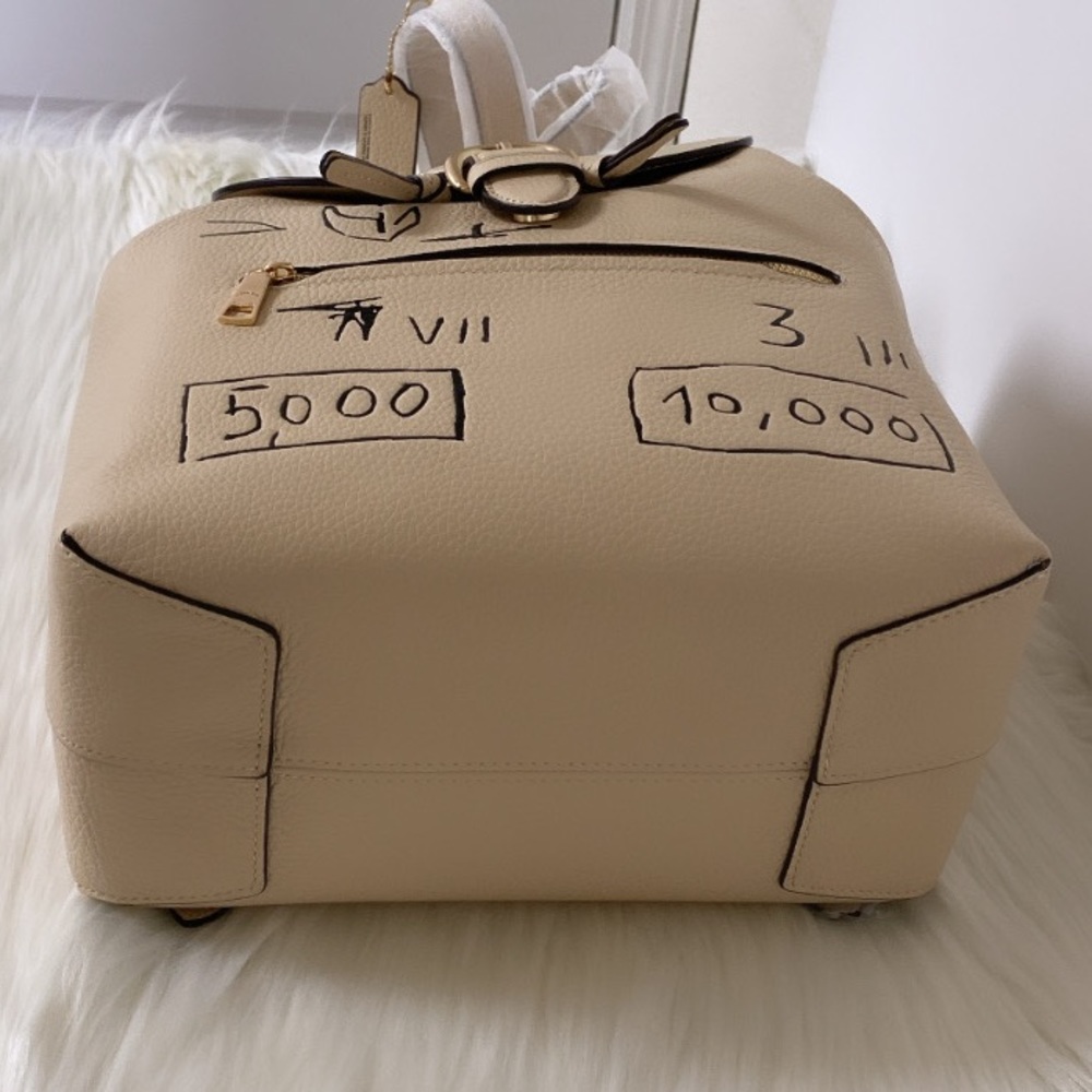 New💃Coach X Jean Michel Basquiat Kleo Backpack - Picture 8 of 15